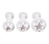 Emporte-pièces à poussoir - Étoile - 3 pcs