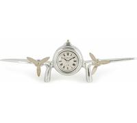 Authentic Models Horloge de table Art déco Flight Clock, décoration de bureau, aluminium, AP104