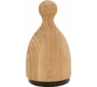 Authentics Door Stop, butoir de porte, serre-livres, presse-papiers, bois, caoutchouc, chêne cérusé, 5010061