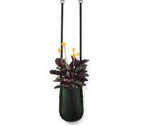 Authentics Sac à plantes Urban Garden M 2,5 L, bac à plantes, polyester, PVC, noir-vert, 7121426