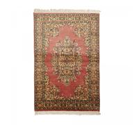 Authentique tapis d'Orient 123x184 fait main en laine multicolore ISAFAHANI