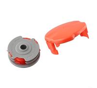 Auto Feed Spool Cap Kit for pour flymo Trimmers FLY021 Nylon Line Spool and Cover for pour flymo pour contour Power Trim Replacement Spool Cap Set for pour flymo pour mini Trim Multi Trim Double Line