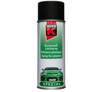 AUTO-K HERPE - Peinture spray plastique 400 ml noir - Réf. 233097
