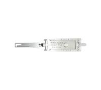 Auto LiShi Outil de crochetage et décodeur de serrure 2 en 1 pour serrure de porte de voiture, outils de serrurier professionnel, ouverture rapide (HU92)