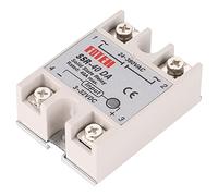 AUTO Module de relais statique monophasé DC-AC SSR-40DA solid state relay 25 relais a semi conducteur relais ssr 40a relais 5v 220v ssr relais relais statique solid state relay 25a solid state relay