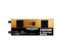 Auto Power Inverter Convertisseur Kit Complet Système Solaire 10000W Dual12V/24V 110V/220V Contrôleur 100a Panneau 200W Onduleur Hors Réseau pour Maison/Camping Secours
