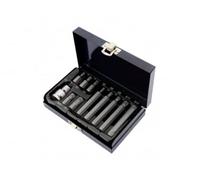 Coffret de 11 embouts XZN avec porte embout carré 1/2 - AUTOBEST - 325441