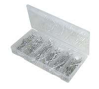 AUTOBEST Coffret De 300 Rivets 3,2 mm, Long Assortiis