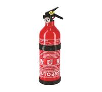 Autobest Extincteur 1kg à poudre BC avec manomètre