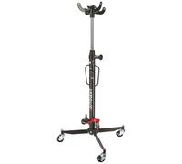 Autobest Vérin de Fosse tête réversible 600 kg - Roues pivotantes - Hauteur Maxi 2000 mm