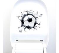 Autocollant 3d Pour Salle De Bains, Siège De Toilette, Football, Créatif, Bricolage, Stickers Muraux Pour Réfrigérateur, Pour Porte, Art, Décoration De Maison, Pour Enfant