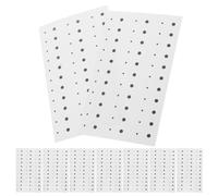 Autocollant à Point Noir 20pcs en Papier, Tatouage Visage Autocollantes | Halloween, Jouets de Farce et Présents de Fête, Autocollant Mascarade D'halloween, Trousse