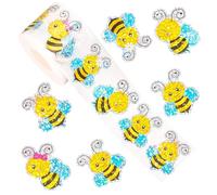 Autocollant Abeilles, 500pcs Stickers Abeille, Abeille Thèmes Stickers, Gommettes Animaux, Autocollants de Récompense d’abeilles, Autocollants Abeilled pour Enfants