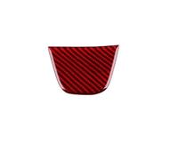 Autocollant cadre intérieur Autocollant Intérieur Pour Seat Pour Ibiza 6j | Accessoires décoratifs pour la garniture intérieure du centre du volant partie inférieure 2012-2014(ROUGE,Type 2)