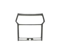 Autocollant De Cadre Décoratif Panneau Navigation Sortie D'air Centrale Voiture En Fiber Carbone Pour Ford Pour Explorer 2013-2019 autocollants(Noir)