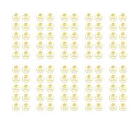 Autocollant de casquette de début, 1000 pièces, feuille d ' or transparente, autocollant de de diplôme, pour Scrapbooking, carnet de notes, Album, Invitations de fête, transferts de mémoire