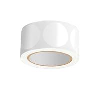 Autocollant de joint rond transparent 500 pièces, 25MM | Boîte d ' enveloppes pour cartes de saint-valentin, décoration de de bonbons, PVC transparent