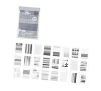 Autocollant de note adhésive multicolore, onglets de couleurs assorties pour la journalisation quotidienne, les bureaux scolaires, l ' organisation des documents, ensemble d ' écriture pour étudiants