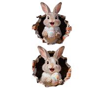 Autocollant de Pâques - Stickers de collection 3D, autocollants cadeau de Pâques, pour , familles, amis, passionnés, intérieur et extérieur, agenda pour réfrigérateur, maison, design en relief