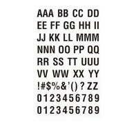 Autocollant De Tatouage Ephemere Temporaire Alphabet Bloc De Lettres Faux Tatouage Kit De Tatouage Ephemere De Nom À Faire Soi-Même