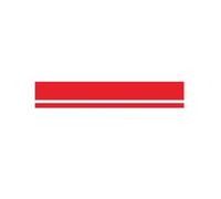 Autocollant De Voiture À Rayures De Sport De Course À La Mode, Forme Créative, Décoratif, Étanche, Couverture Avant De Capot, Autocollants En Vinyle, Accessoires(Rood,20x15cm)