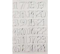 Autocollant En Feutrine Pour Calendrier De L Avent Chiffres ,24 Pcs