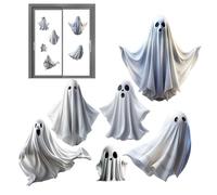 Autocollant fantôme blanc double face fournitures de fête