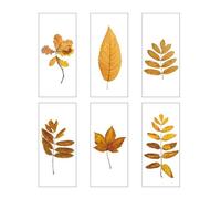 Autocollant Kawaii Plante Fleur Scrapbooking, Étiquette Autocollante Décorative, Papeterie Pour Manuel Journal Intime, Diy Bricolage, 6 Feuilles