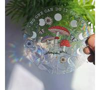 Autocollant mural 3D arc-en-ciel attrape-soleil, attrape-lumière, film PVC pour fenêtre, autocollant pour moto, feuille PVC, décoration d'intérieur~000253