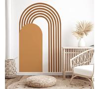 Autocollant Mural Arche Boho Deco Stickers Stickers Muraux De Style Bohème Avec Cercle Linéaire Géométrique Autocollant Mural Stickers Muraux Pour Chambre À Coucher Salon
