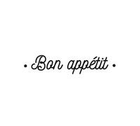 Autocollant Mural bon appétit