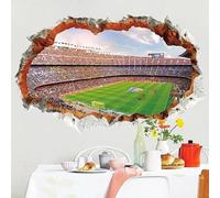 Autocollant mural de football, grand format 90 x 60 cm, affiche sportive