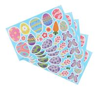 Autocollant Mural de Pâques Œuf Décoratif en PVC pour Vitrine