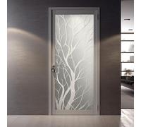 Autocollant mural Decords avec motif d'arbre, modèle 036-043 – Couleur : Aspect verre dépoli standard, largeur de l'autocollant : 71 cm