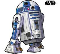 Autocollant mural Disney Star Wars R2D2 XXL gris et bleu - 612427 - 127 x 120 cm