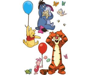 Autocollant mural DisneyPolyuréthanel'Ours Orange, Bleu et Jaune - 612438 - 127 x 200 cm
