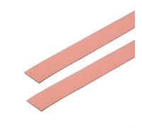 Autocollant mural en PVC pour meubles, ruban adhésif décoratif imperméable pour carrelage, joint de cuisine, salle de bain, fond de plafond, rouleau de 5 m (1,1 cm de large, or rose)