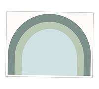 Autocollant Mural Géométrique Arche en Pvc pour Salon et Fenêtres