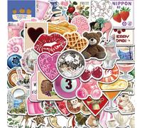 Autocollant Pinterest esthétique, 50 pièces, décoration mode Harajuku pour ordinateur portable, bagages, décor de Bar mural créatif, Streetwear, autocollant créatif 100PCS