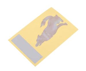 Autocollant pour Tête de Guitare Pvc Motif Loup, Décoratif