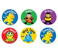 Autocollant Solutions Animal Personnages Éloge de stickers (lot de 180)