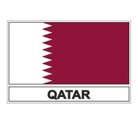 Autocollant Sticker Drapeau Q Qatar