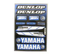 AUTOCOLLANT-STICKER RACING DUNLOP (1 PLANCHE DE 12 AUTOCOLLANTS - 330mmx220mm)
