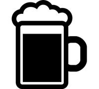 Autocollant tableau noir – autocollant mural effaçable – mousse de bière – 95 x 80 cm