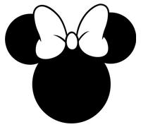 Autocollant tableau noir – autocollant mural effaçable – SILHOUETTE DE SOURIS – 90 x 110 cm