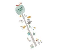 Autocollant Toise Animaux Arbre 1 Set Pvc pour Chambre D'garçon et Filles | Décor Mural Créatif, Motif Cartoon et Lovely Pattern, Adapté aux Garçon et Filles des Crèches