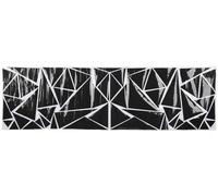 Autocollant triangulaire - PVC - 200x60 cm - universel - Design personnalisable