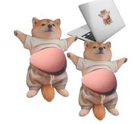 Autocollant Ventre De Chien Stickers Souples en Silicone 3D Ventre de Chien