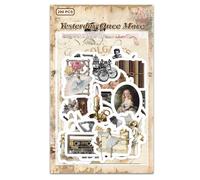 Autocollants 200 feuilles stickers scrapbooking vintage exquis album photo carnet déco autocollants flore autocollants alphabétiques