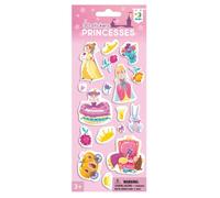 Autocollants 3D - DODO - Princesses - Lot de 17 - Multicolore - Dès 3 ans